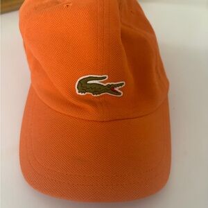 Lacoste Izod Women’s Orange baseball Cap/Hat